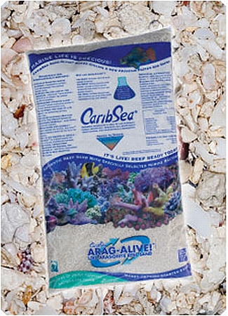 Carib Sea Arag-Alive -Florida Crushed Coral Reef живой песок пакет 9.1кг